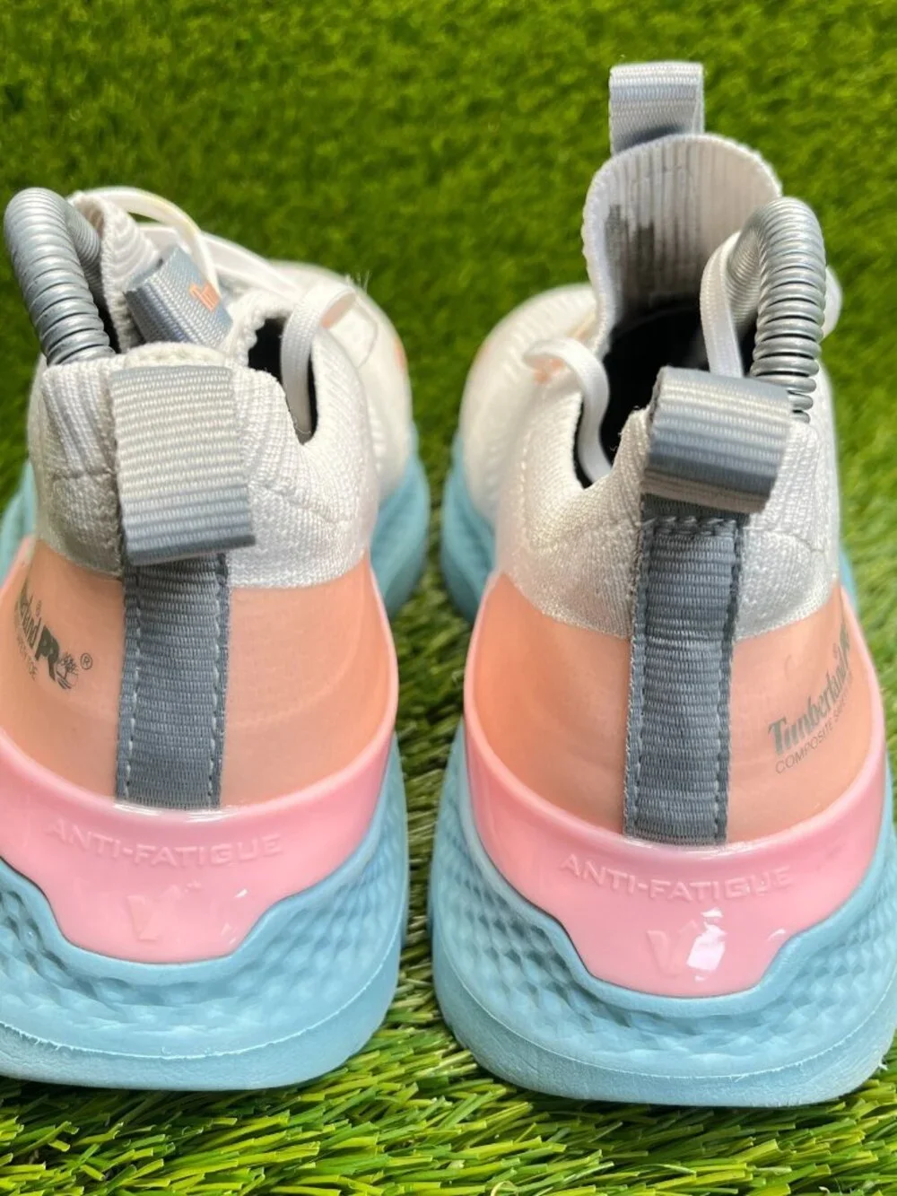 Timberland Pro Setra Womens Size 7M White Pink Composite Toe Work Safety Shoes_8